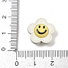 Spray Painted Alloy Beads PALLOY-S038-14E-3