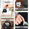 2Pcs 2 Style PU Leather Guitar Clip AJEW-CN0001-21-014-5