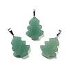 Natural Green Aventurine Pendants G-A203-01H-P-1