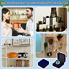 Flocking Plastic Badge Storage Box CON-WH0105-04A-6