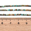 Natural African Turquoise(Jasper) Beads Strands X-G-K366-G01-2mm-5