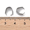 304 Stainless Steel Snap on Bails STAS-V007-02C-P-3