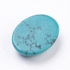 Natural Howlite Cabochons X-G-E482-08A-2