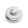 Alloy Slide Charms LS-ALRI-WH0005-09G-P-2