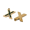 Ion Plating(IP) 316 Stainless Steel Pendants STAS-U014-28G-24-2