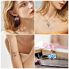 30Pcs 15 Colors Alloy Enamel Pendants ENAM-TA0009-02-9