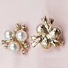 Alloy Rhinestones Cabochons FIND-WH0423-76-2