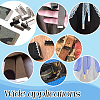 120Pcs 10 Styles Iron Ribbon Crimp Ends IFIN-PH0002-35-5