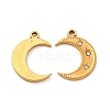 Ion Plating(IP) 304 Stainless Steel Pendants LS-STAS-Q001-10G-2