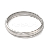 Non-Tarnish 304 Stainless Steel Plain Bangles BJEW-Q773-03C-P-2