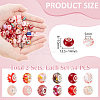 2Set 2 Colors Acrylic & Resin & Polymer Clay Rhinestone European Beads FIND-UN0015-83-3