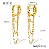 925 Sterling Silver Hoop Earrings BK6776-1-2