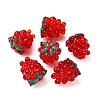Handmade Lampwork Beads LAMP-WH0012-02E-1