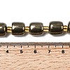 Natural Pyrite Beads Strands G-Z131-D01-03-5
