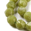 Natural Olive Jade Beads Strands G-NH0021-A17-02-4