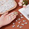120Bgas 4 Styles Nylon & Iron Hook and Eye DIY-NB0016-10B-3