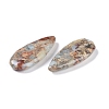 Dyed Synthetic Imperial Jasper Pendants G-P529-07F-2