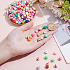 2 Bags 1 Styles Handmade Polymer Clay Beads CLAY-SC0002-85B-3