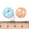 UV Plating Iridescent Acrylic Beads MACR-D032-03-3