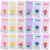 150Pcs 6 Styles Polyester Rectangle Clothing Label DIY-CY0003-86-7