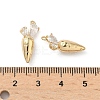 Brass Micro Pave Cubic Zirconia Pendants KK-L260-14G-3