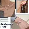80Pcs 8 Styles Stainless Steel Pendants STAS-CJ0002-85-7