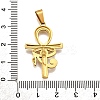 304 Stainless Steel Pendants STAS-B086-08G-3