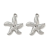 304 Stainless Steel Pendant Rhinestone Settings STAS-K267-12A-P-1