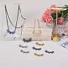 12Pcs 3 Colors Ion Plating(IP) 304 Stainless Steel Pendants STAS-SZ0002-91-5