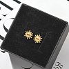 304 Stainless Steel Stud Earrings for Women STAS-Z117-17G-02-2