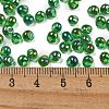 6/0 Inside Colours Fringe Glass Seed Beads SEED-A034-03G-4