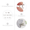 20Pcs 10 Style Hollow & Wave & Flower 304 Stainless Steel Wide Band Chunky Cuff Earrings for Men Women EJEW-CF0001-01-4
