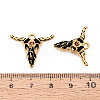 304 Stainless Steel Enamel Pendants STAS-N124-09C-G-3