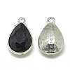 Alloy Glass Charms PALLOY-T028-7x10mm-02-2