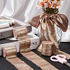 4.5M Single Face Hot Stamping Polyester Frayed Ribbon OCOR-WH20003-08B-4