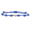 Adjustable Nylon Cord Braided Bracelets AN6953-3-1
