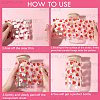8Pcs 8 Styles PVC Plastic Waterproof Decorative Sticker Labels DIY-SP0004-93E-4