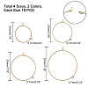 Stainless Steel Earring Hoops STAS-PH0019-34-2