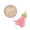 Transparent Acrylic Bead Caps PALLOY-JF03722-2