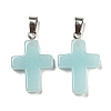 Synthetic Luminous Stone Dyed Pendants G-H308-06P-09-1