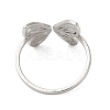 Non-Tarnish 304 Stainless Steel Open Cuff Ring LS-RJEW-Z026-07P-3