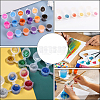 Plastic Empty Paint Pots Strips AJEW-GF0013-97-5