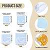 20Pcs 4 Styles Transparent PVC Anti Oxidation Resealable Bags AJEW-TA0002-40A-4
