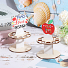 Unfinished Wood Pendant Decorations AJEW-WH0472-29A-4