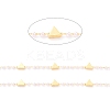 Handmade CCB Plastic Imitation Pearl Beaded Chains CHC-I038-22G-2