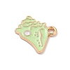 Alloy Enamel Pendants ENAM-A008-38KCG-04-2