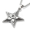 Tibetan Style Alloy Pendant Necklaces NJEW-P284-05AS-1