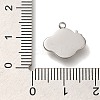 Anti-Tarnish 304 Stainless Steel Charms STAS-P371-102P-3