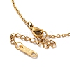 304 Stainless Steel Pandant Necklace for Men Women NJEW-O126-02G-01-4
