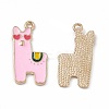 Alloy Enamel Pendants ENAM-C006-03KCG-04-1